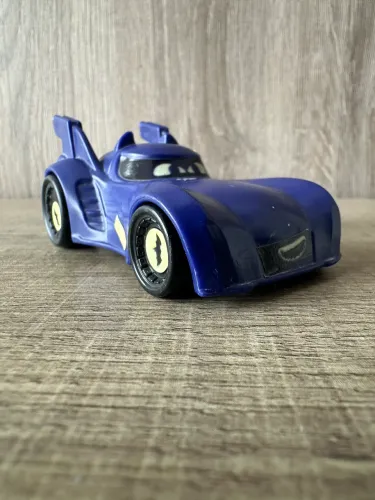 Rara Miniatura Bam Batmóvel Batwheels Burger King Original DC De fricção ! impecável