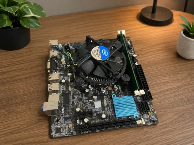 Kit core i3 terceira geração, com 6gb de memoria ram e cooler, pronto para uso!