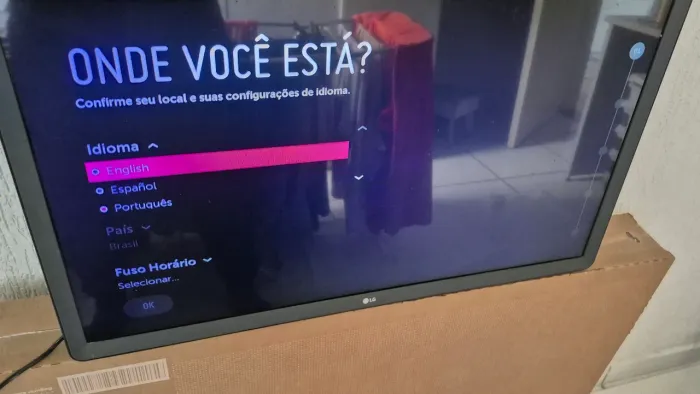 Smart TV LG 32 Polegadas - Seminova e Perfeita