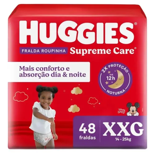 Vendo fralda shortinho Huggies xxg