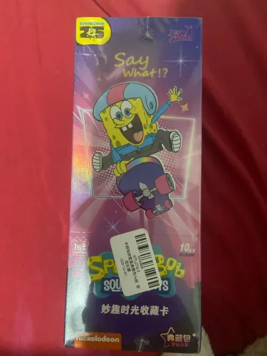 Cartas TCG bob esponja 25 anos
