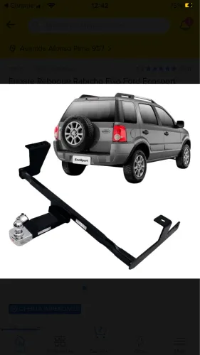 Reboque Engate para Ecosport 2008/2009