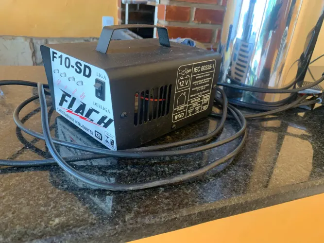 Carregador de bateria inteligente F 10 flach 10 A 12 v