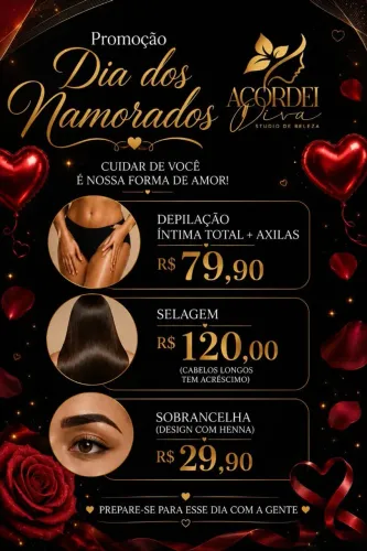 Você que está querendo realçar sua beleza me chame do chat