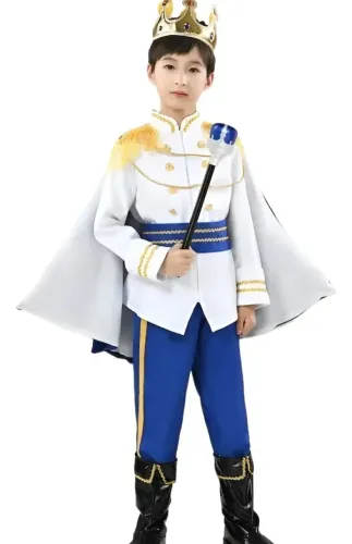 Fantasia infantil, príncipe,  rei , coroa 
