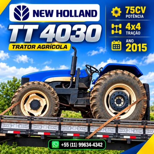 Trator New Holand 4X4