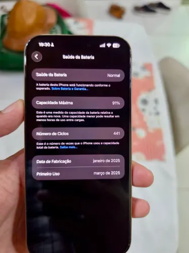 iPhone 16 Pro Max Desert 256Gb com nota fiscal