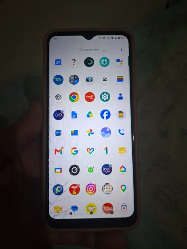 Moto g 20 tela com trinco