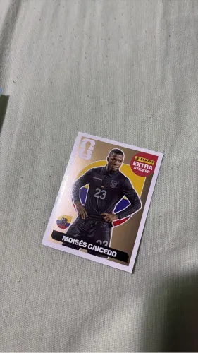 Figurinha lengends Moisés Caicedo Ouro