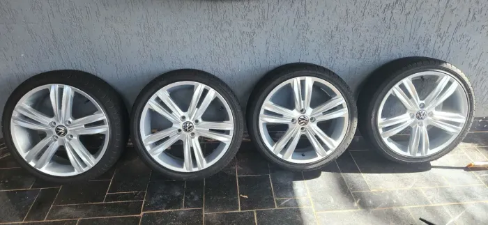 Rodas de liga leve aro 17 tala 6 modelo da tiguan s18