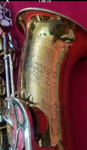 Sax alto King Super 20 EUA, original