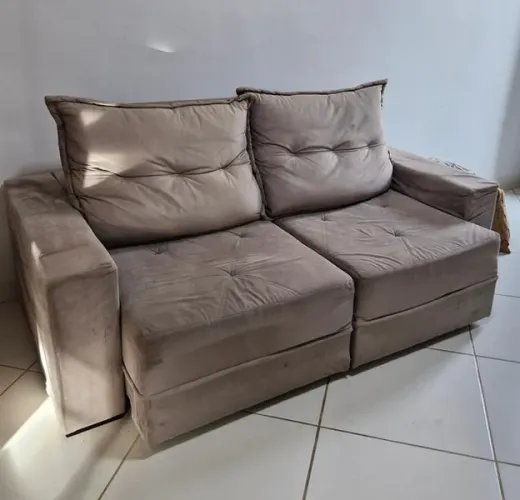 Sofá Retrátil 2 lugares