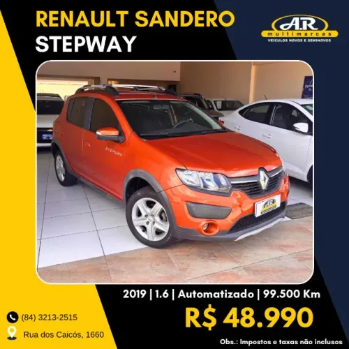 Renault Sandero Stepway Easy R Flex 1.6 16V 5P 2019