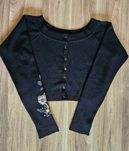Tricot cropped Lafort tamanho G 