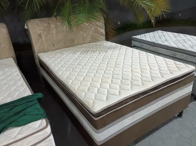 Cama Box Casal Conjugada Malu Charm - Nova e Embalada!!
