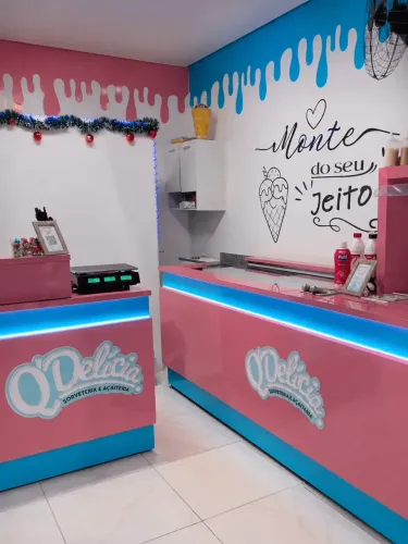 Vendo balcão refrigerado de sorvete