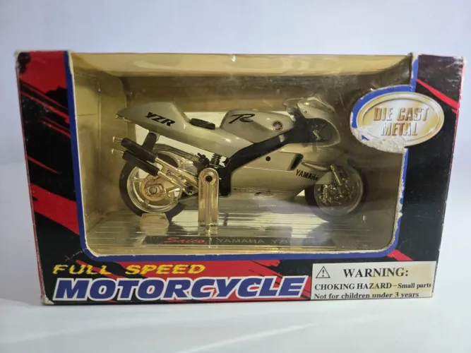 Miniatura Réplica Moto Yamaha YZR 500 Coleção