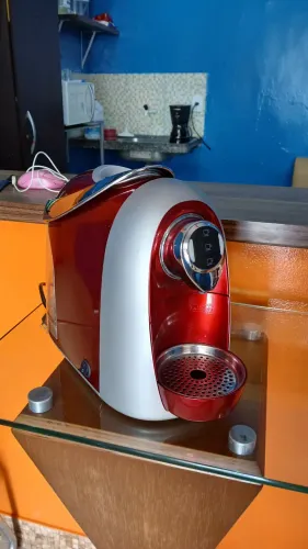 Cafeteira Espresso Modo Vermelha Automática - TRES 3 Corações