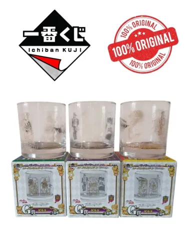 Conjunto de Copos - Ichiban Kuji Prize G - JoJo's Bizarre Adventure