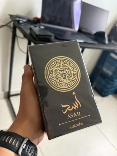 Perfume Asad Lattafa Masculino EDP 100ml Árabe Importado