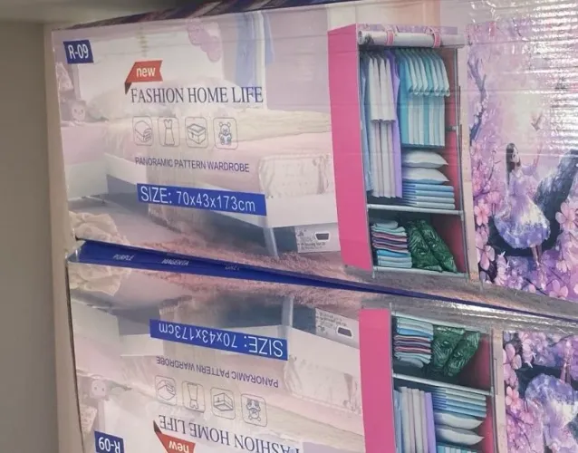 Guarda roupa dobrável 