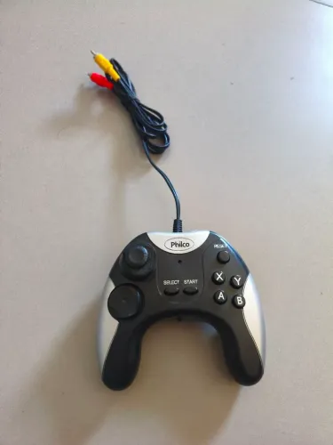 Controle com 30 jogos retro embutido Philco