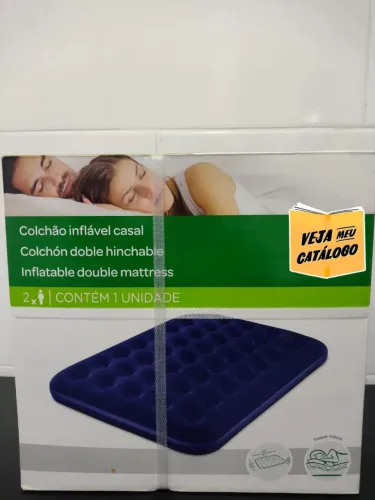 Colchão inflável de casal