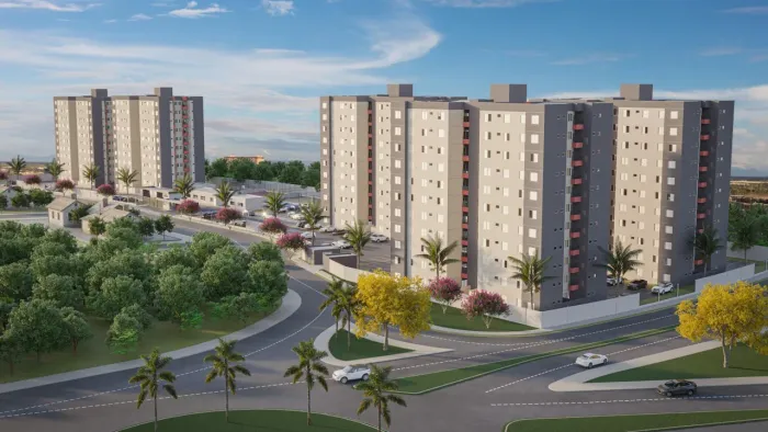 Apartamento para Venda em Presidente Prudente, Jardim Novo Bongiovani, 2 dormitórios, 1 su