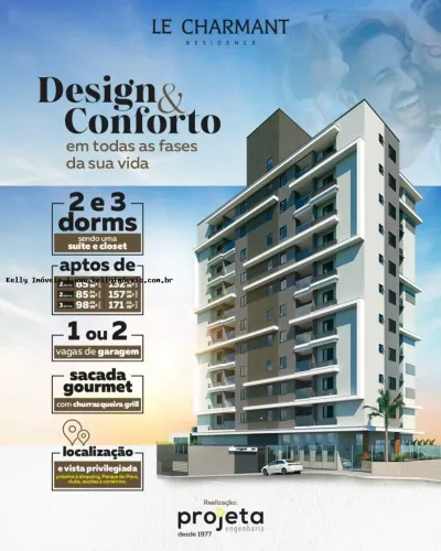 Apartamento para Venda em Presidente Prudente, Edifício Le Charmant Residence, 2 dormitóri