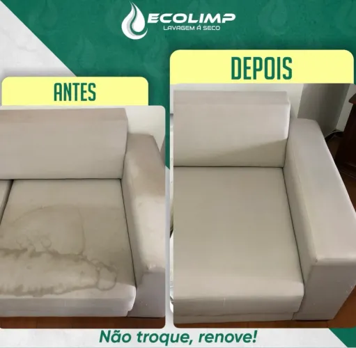 Lavagem a seco de estofados em geral