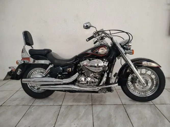 Honda Shadow 750 preta impecável 