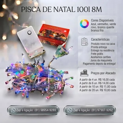 Pisca led 100L