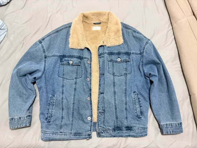 Jaqueta Jeans Oversized - Tamanho G