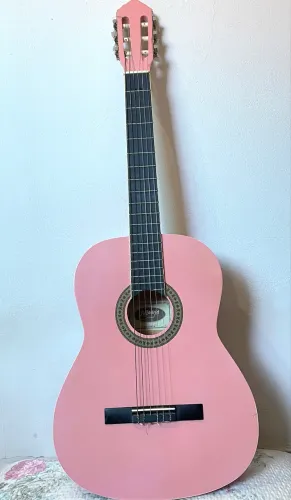 Violão Madrid Nylon - Rosa