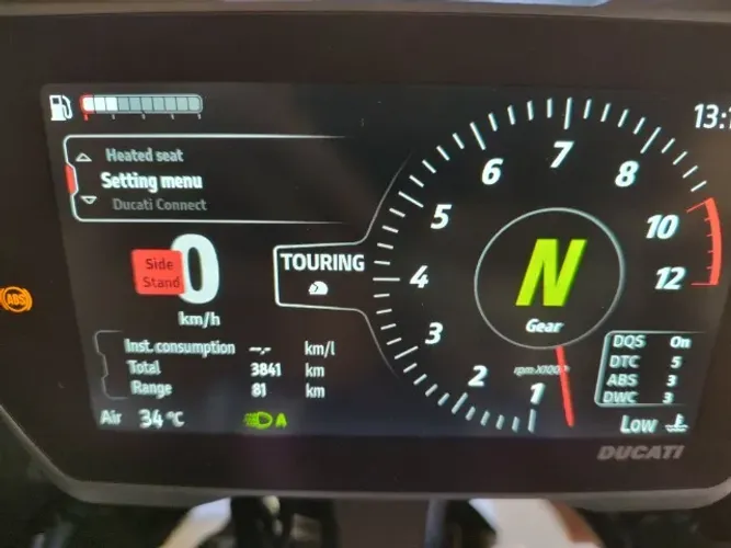 DUCATI MULTSTRADA V4S QUASE ZERO 