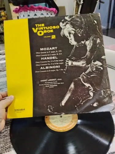 Disco vinil The Virtuoso Oboe vol2 1978