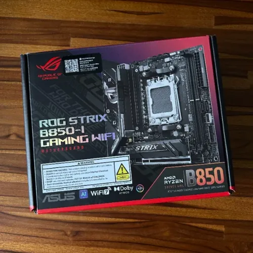 Placa Mãe ASUS ROG STRIX B850-I AM5 Mini-ITX
