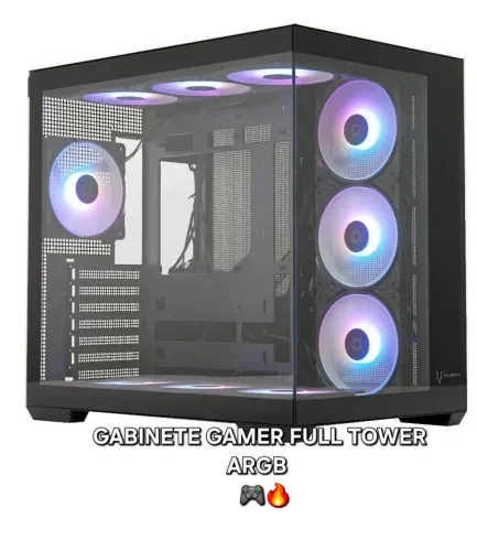 Gabinete gamer lacrado