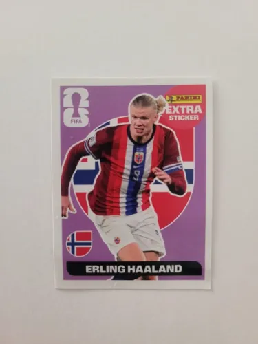 Figurinha Extra Sticker ERLING HAALAND - Copa 2026 - Legend