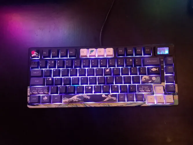 Teclado mecânico 75% womier S-k80