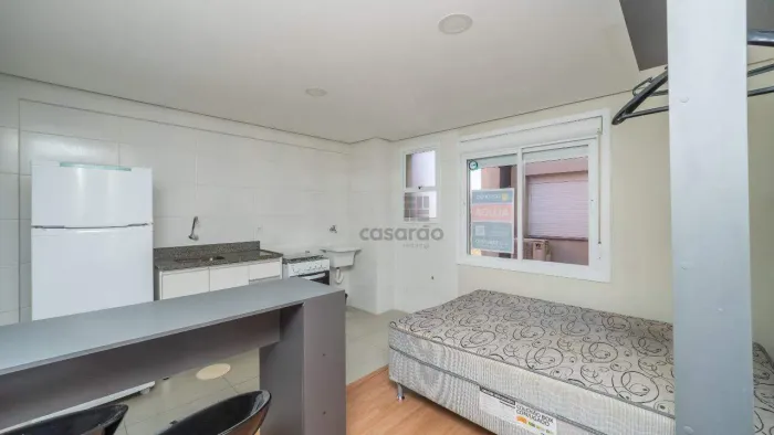 Studio Mobiliado Exclusivo para Aluguel no Centro de Pelotas/RS (29,39 m²)