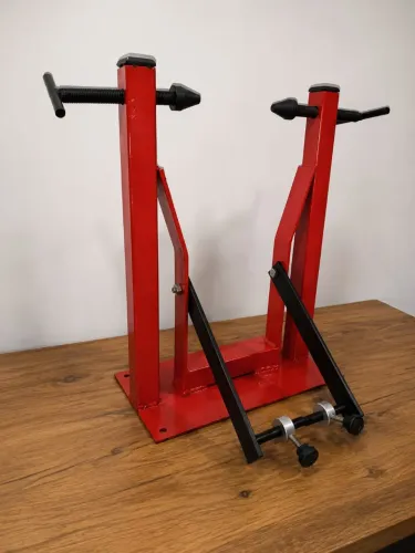 Alinhador de rodas de moto