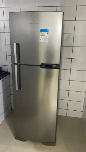 Geladeira Brastemp Frost Free inox Seminova 