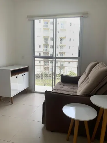 Único Mogi - Apartamento Semi Mobiliado para Alugar no Condomínio Único Mogi 2 Dormitório