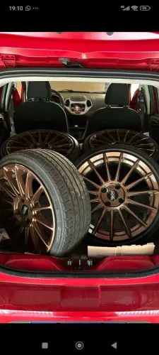 Troco rodas aros 17 por originais 14 ou 15 do Peugeot