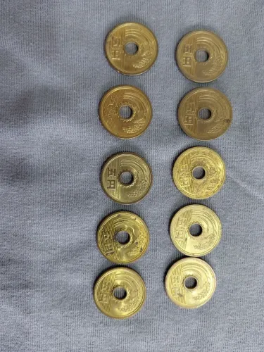 Moedas estrangeiras  de vários paises