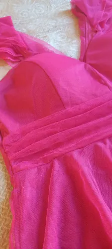 VESTIDO MADRINHA/ FORMATURA/CASAMENTO -  ROSA/PINK