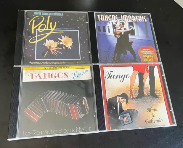 CDs Diversos - Boleros, Tangos e outros