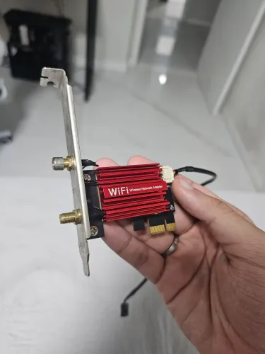 Placa de rede wifi e Bluetooth 5400mbps ax210