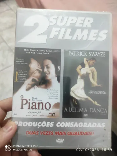 Dvd [LACRADO] O piano + A última dança Patrick sweyse 